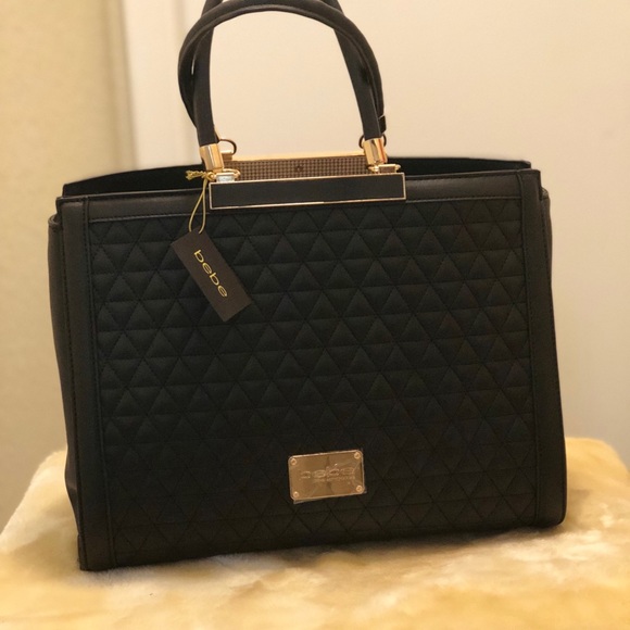 Bebe Janet Satchel Purse